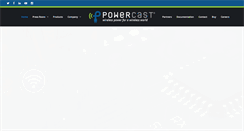 Desktop Screenshot of powercastco.com