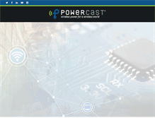 Tablet Screenshot of powercastco.com